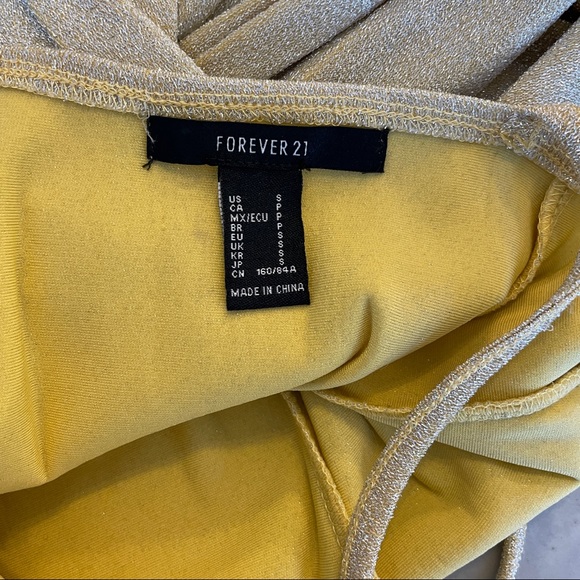 GOLD SHIMMER DRESS - Picture 4 of 5